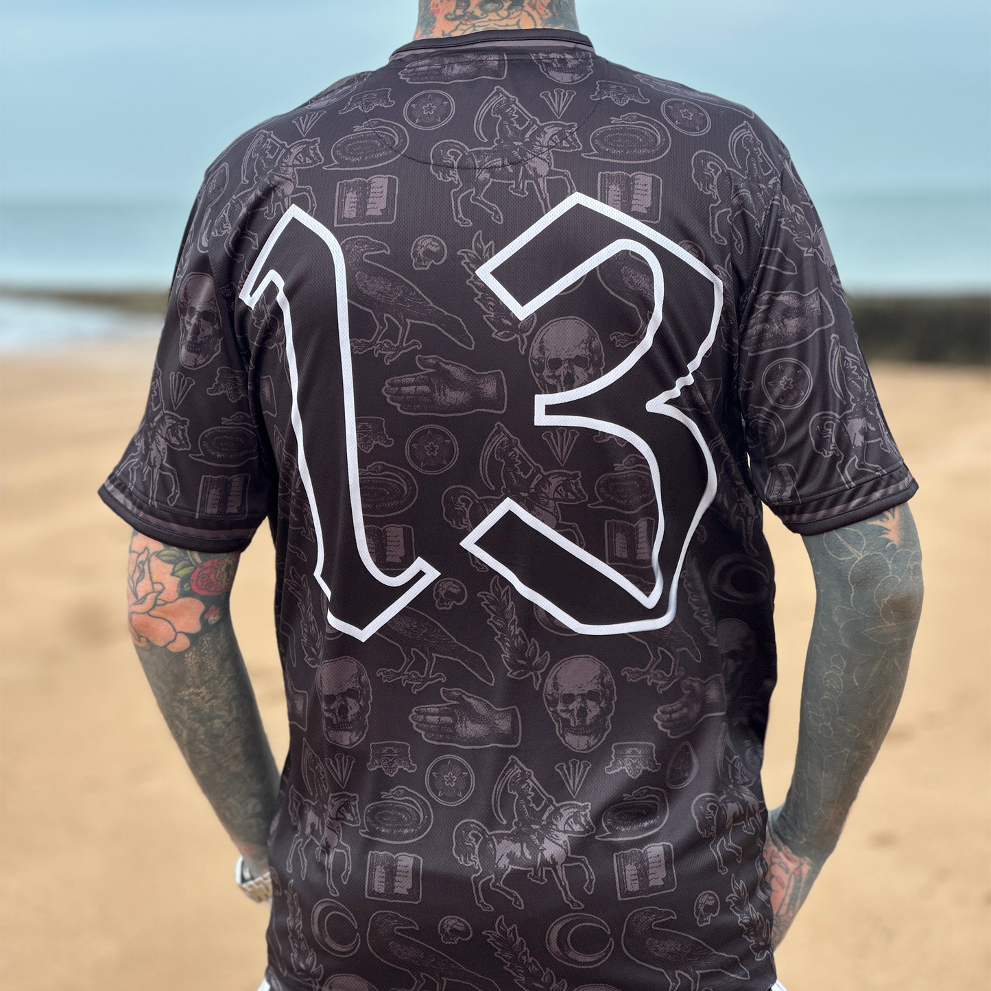 Death Tarot Football Top