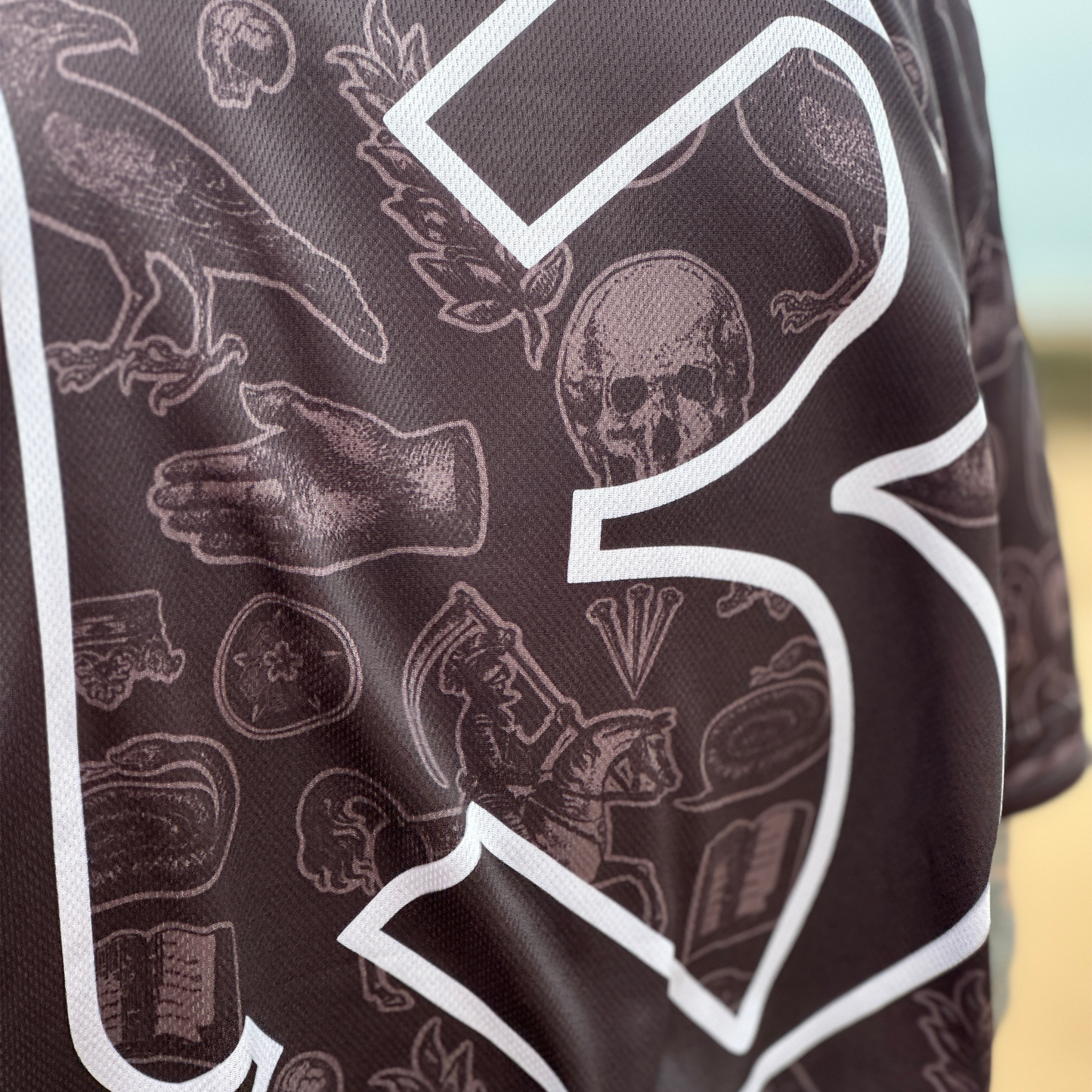 Death Tarot Football Top