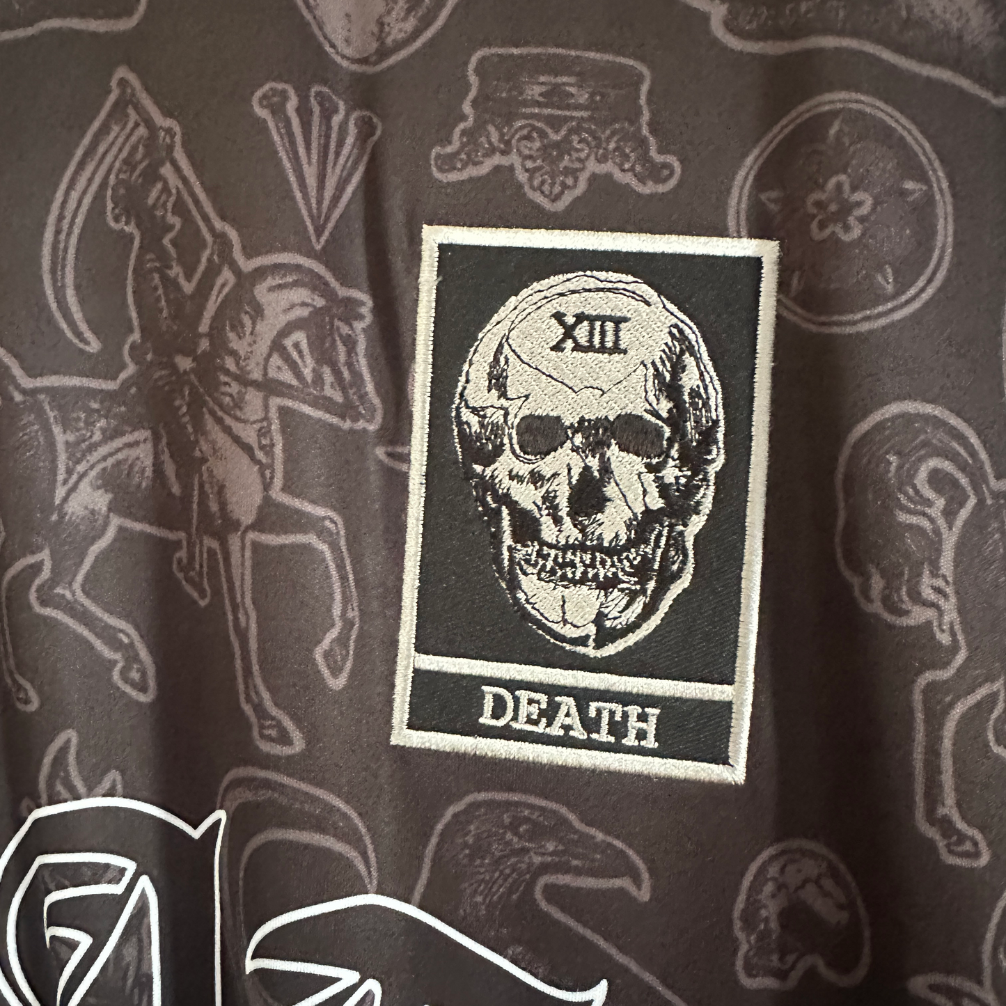 Death Tarot Football Top