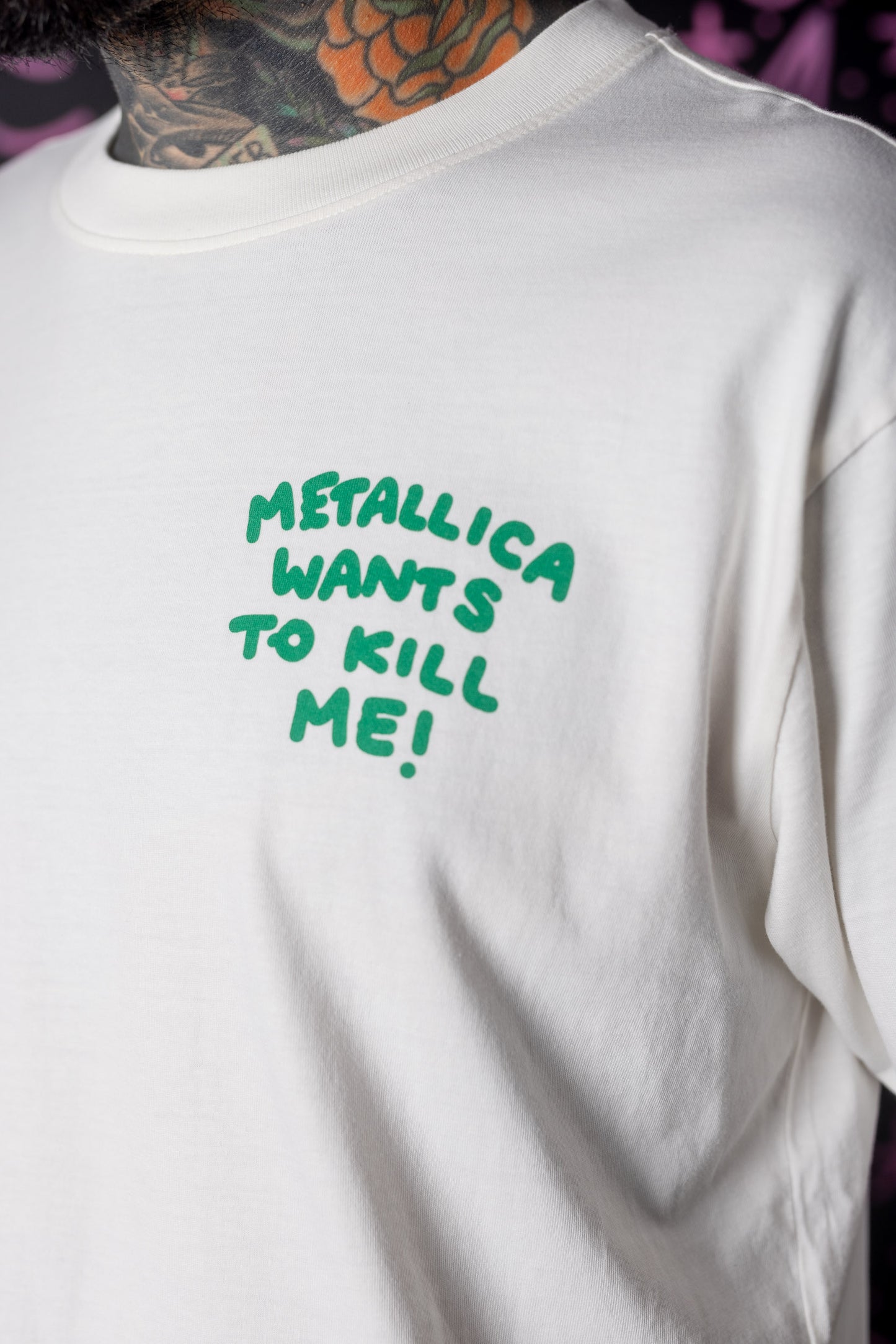 Limewire Heavyweight T-Shirt White