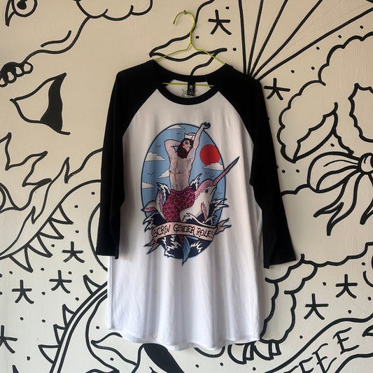 Screw Gender Roles Raglan