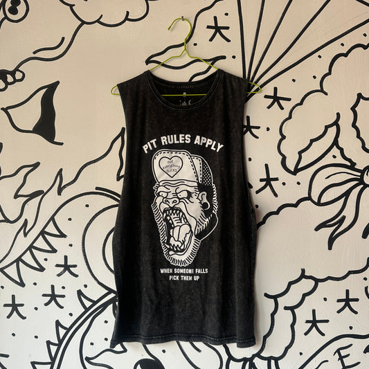 Pit Rules Apply Sleeveless T-Shirt