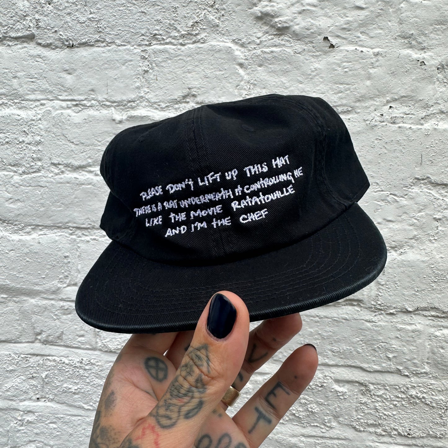 Rat Cap Black