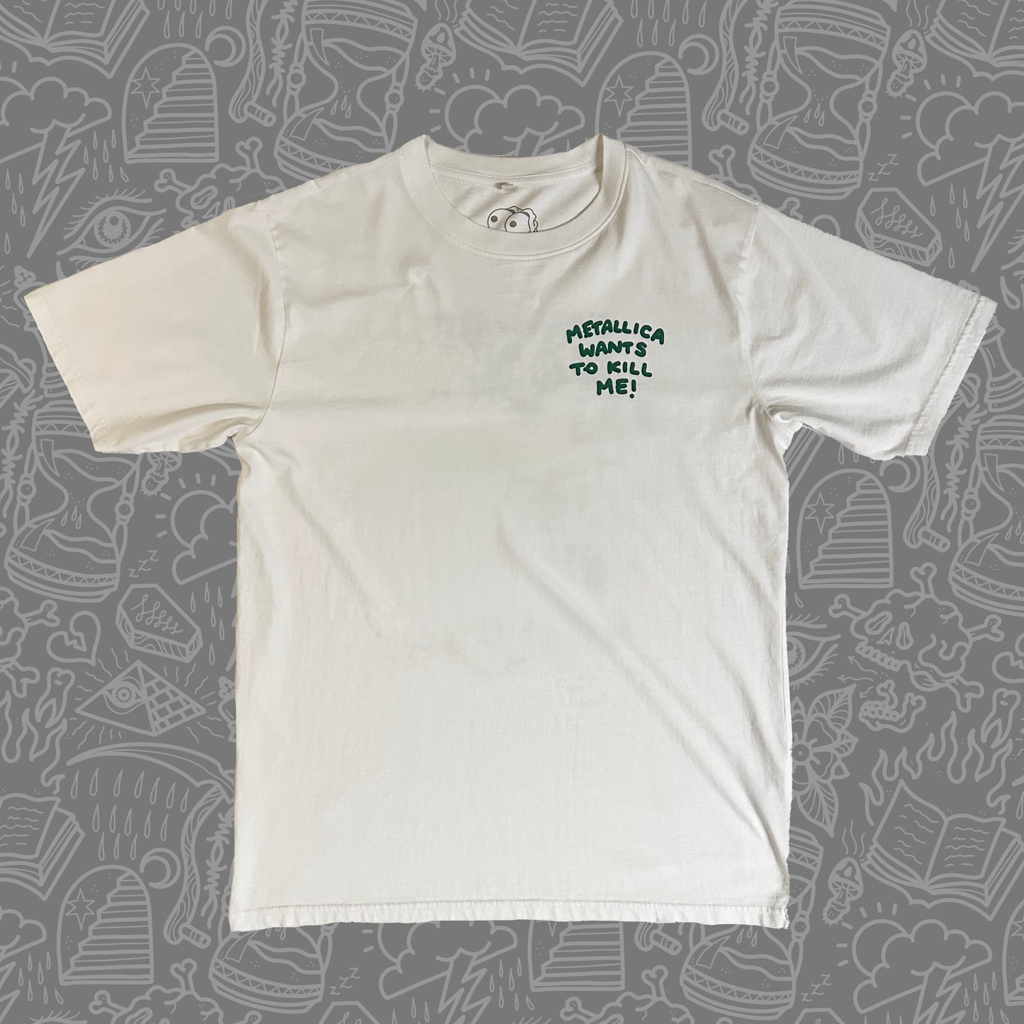 Limewire Heavyweight T-Shirt White