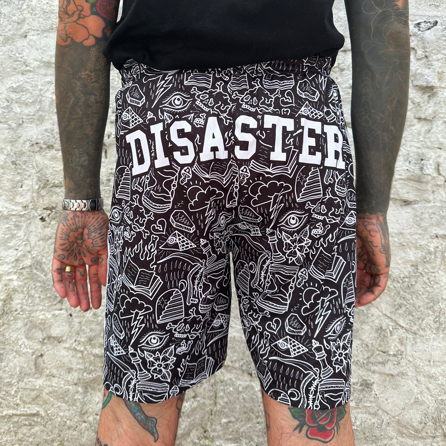 Disaster Flash Basketball Shorts