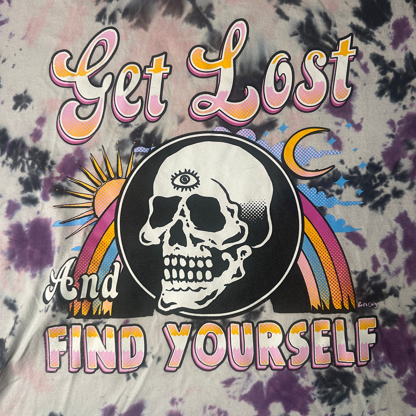 GET LOST XL Tired Tees