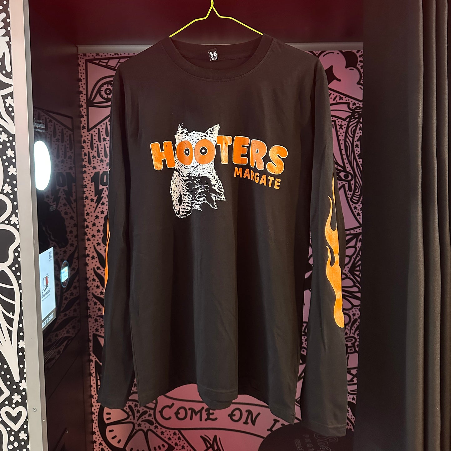 Hooters Margate Long Sleeve Black