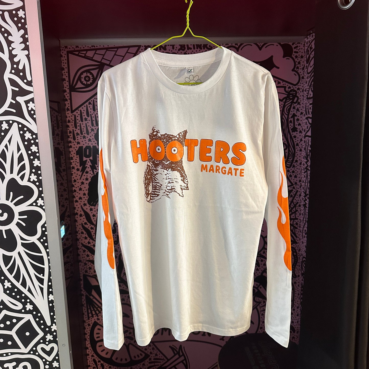 Hooters Margate Long Sleeve White