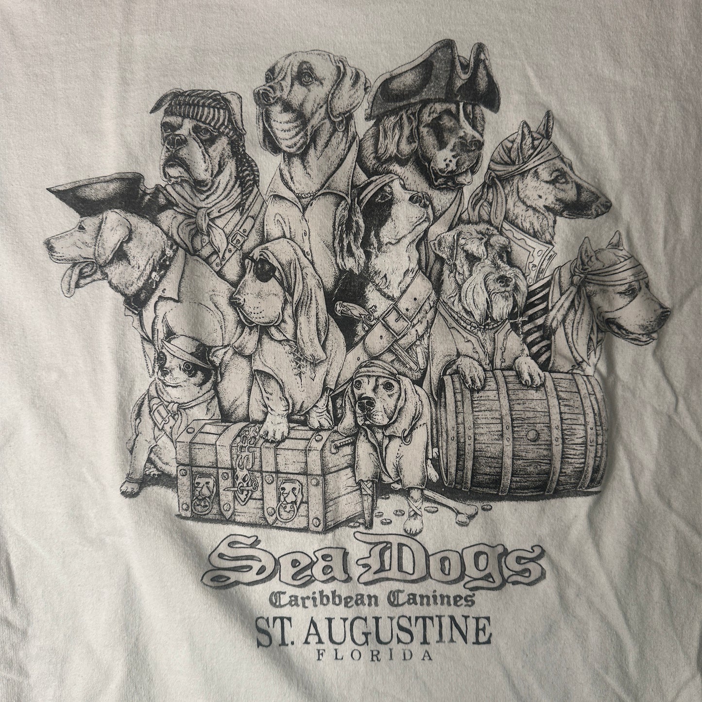 SEA DOGS XL Tired Tees