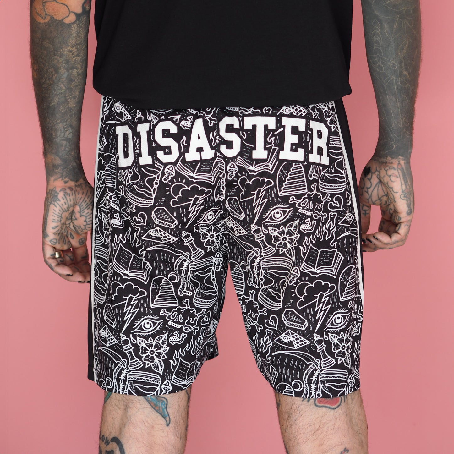 Disaster Flash Basketball Shorts